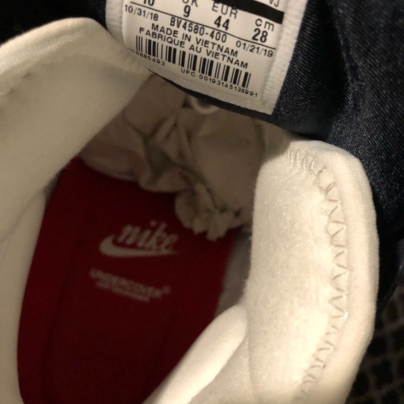 NIKE SFB MOUNTAIN X UNDERCOVER BOOTS NAVY BLUE RED OBSIDIAN SZ 10 NEW WARRIOR - Picture 7 of 16